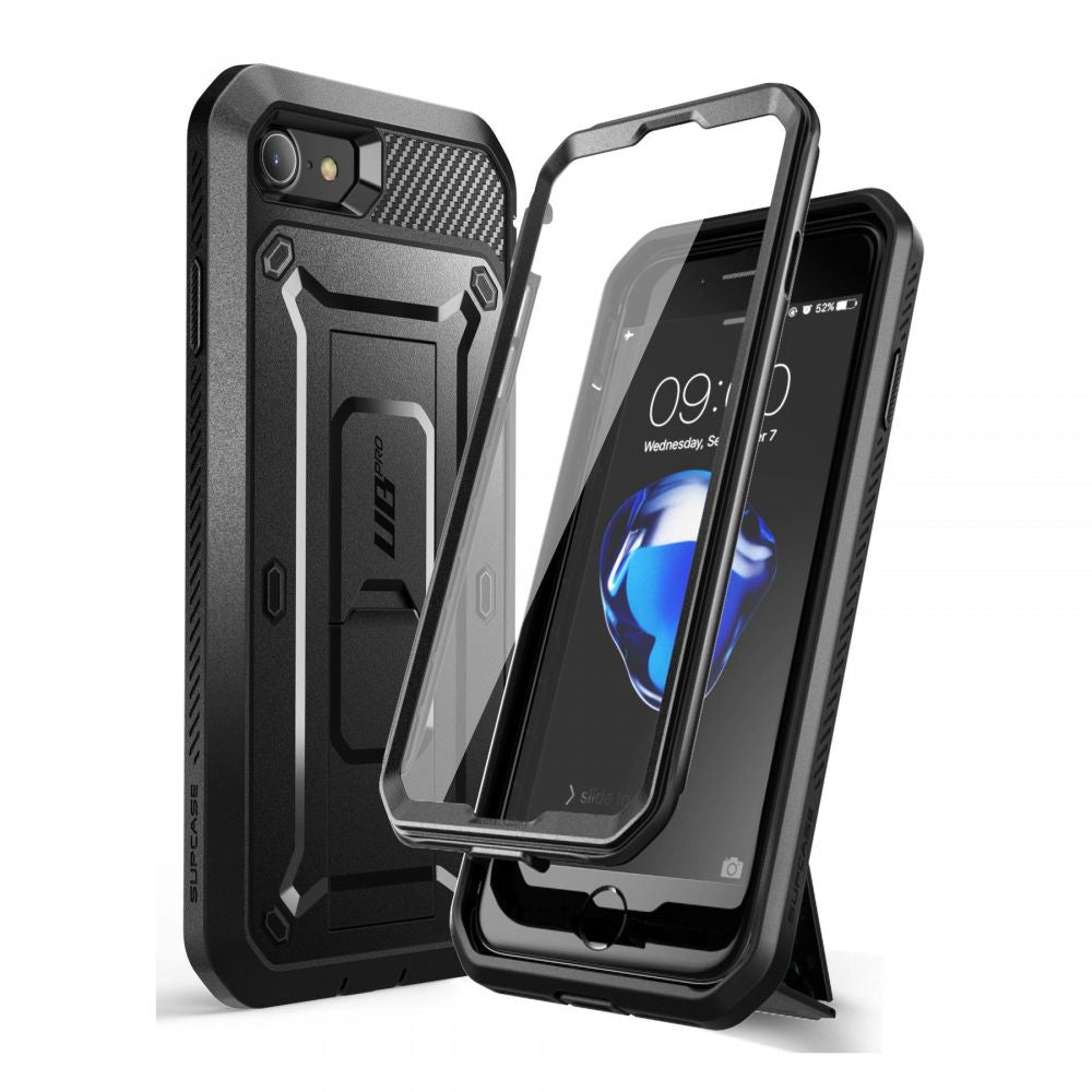 SUPCASE UNICORN BEETLE PRO HÜLLE FÜR IPHONE 7 / 8 / SE 2020 / 2022 SCHWARZ