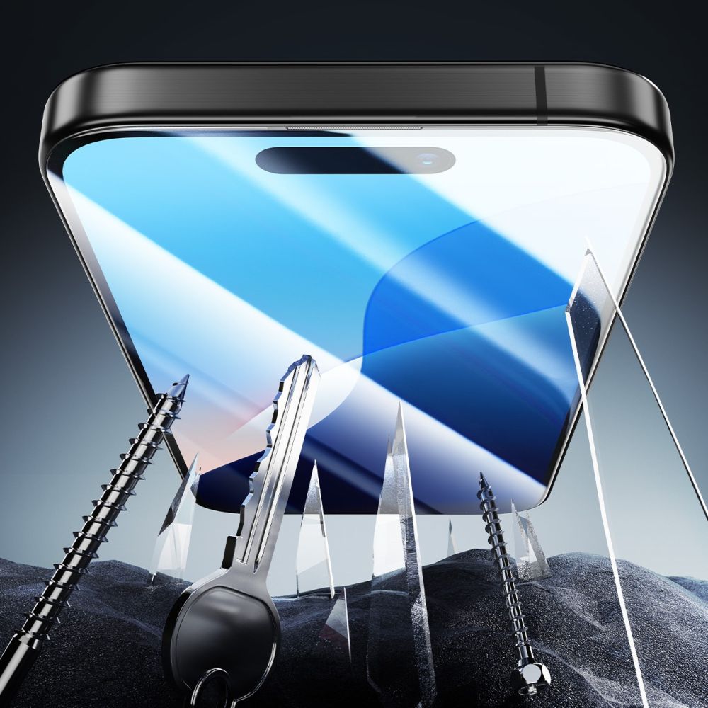 ESR ARMORITE IPHONE 16 PRO MAX SCHWARZ gehärtetes Glas