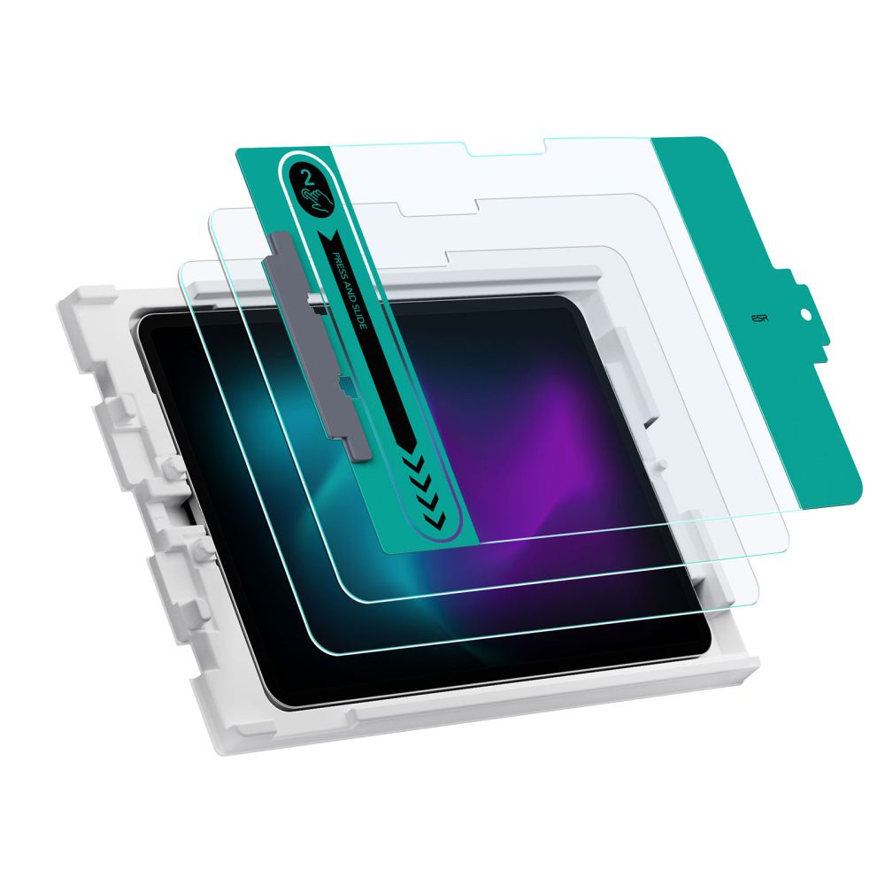 2X HARTGLAS FÜR IPAD PRO 11 5 / 2024 ESR HARTGLAS 2-PAK CLEAR