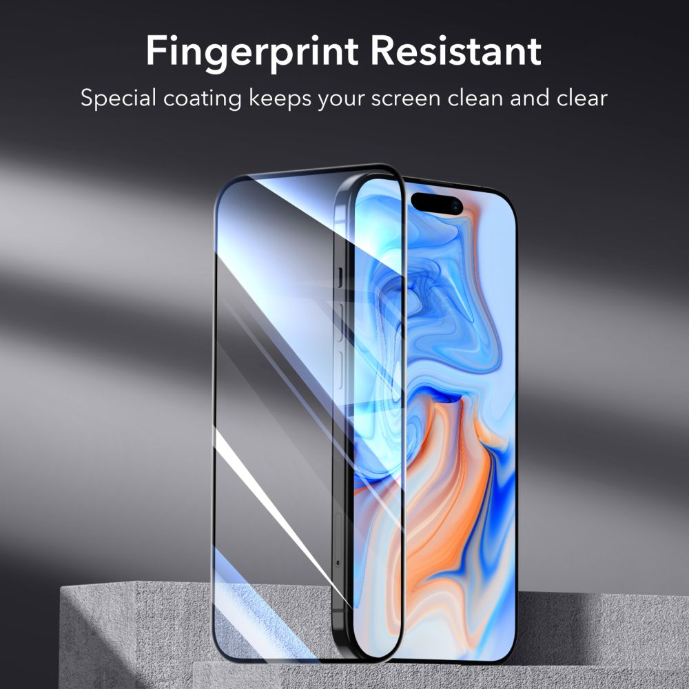 ESR TEMPERED GLASS 2-PACK IPHONE 15 SCHWARZ