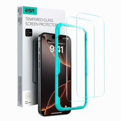 ESR TEMPERED GLASS 2-PACK IPHONE 16 PRO KLAR