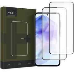 HARTGLAS HOFI HOFI GLASS PRO+ 2-PAK GALAXY A35 / A55 5G SCHWARZ