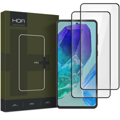 2X GESCHÄRFTES GLAS HOFI GLASS PRO+ 2-PAKET GALAXY M55 5G SCHWARZ