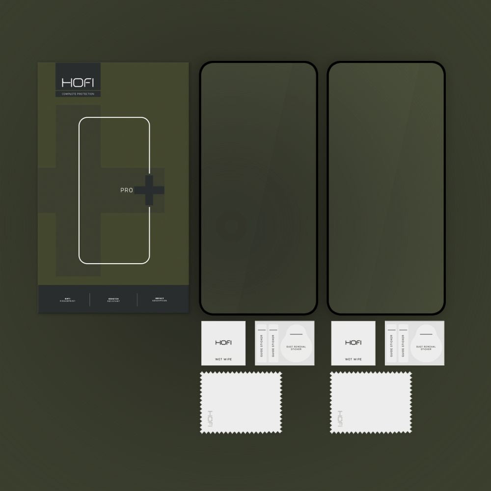 HARTGLAS HOFI GLASS PRO+ 2-PACK GALAXY S25 SCHWARZ