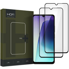 HARTGLAS HOFI GLASS PRO+ 2-PACK XIAOMI REDMI 14C SCHWARZ