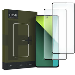 HARTGLAS HOFI GLASS PRO+ 2-PAKET XIAOMI REDMI NOTE 13 5G / 13 PRO 4G / 5G SCHWARZ