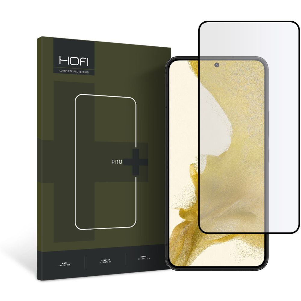 HARTGLAS HOFI GLASS PRO+ GALAXY S23 SCHWARZ