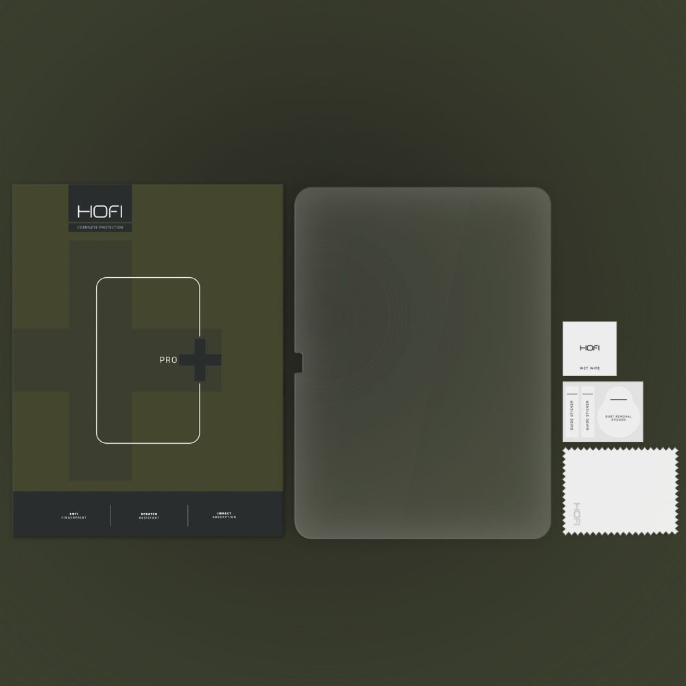 HARTGLAS HOFI GLASS PRO+ IPAD AIR 10.9 6 / 2024 KLAR