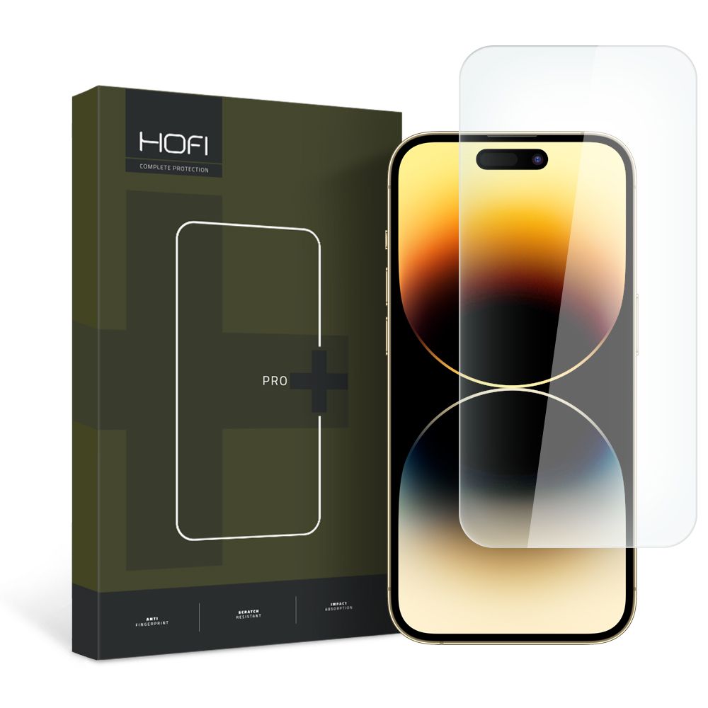 HARTGLAS HOFI GLASS PRO+ IPHONE 15 PRO KLAR