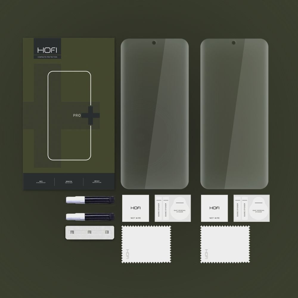 HARTGLAS HOFI UV GLASS PRO+ 2-PACK XIAOMI REDMI NOTE 13 PRO+ PLUS 5G KLAR