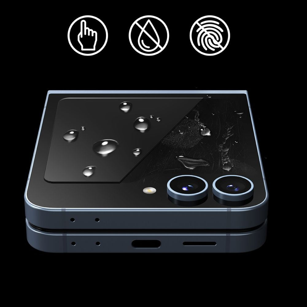 2X Panzerglas für Samsung Galaxy Z Flip 6 Ringke Cover Display 2er-Pack Klar