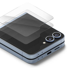 2X Panzerglas für Samsung Galaxy Z Flip 6 Ringke Cover Display 2er-Pack Klar