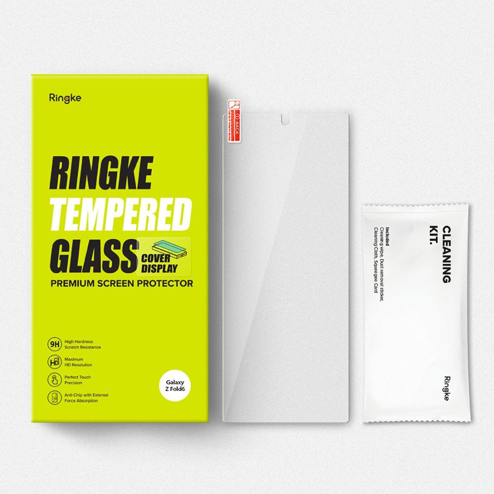 2X Panzerglas für Samsung Galaxy Z Fold 6 Panzerglas Ringke Cover Display 2-Pack Klar