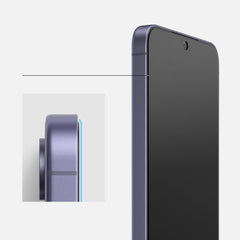 2X GESCHÜTZTES GLAS MIT INSTALLATIONSRAHMEN RINGKE EASY SLIDE 2-PAKET GALAXY S24 KLAR