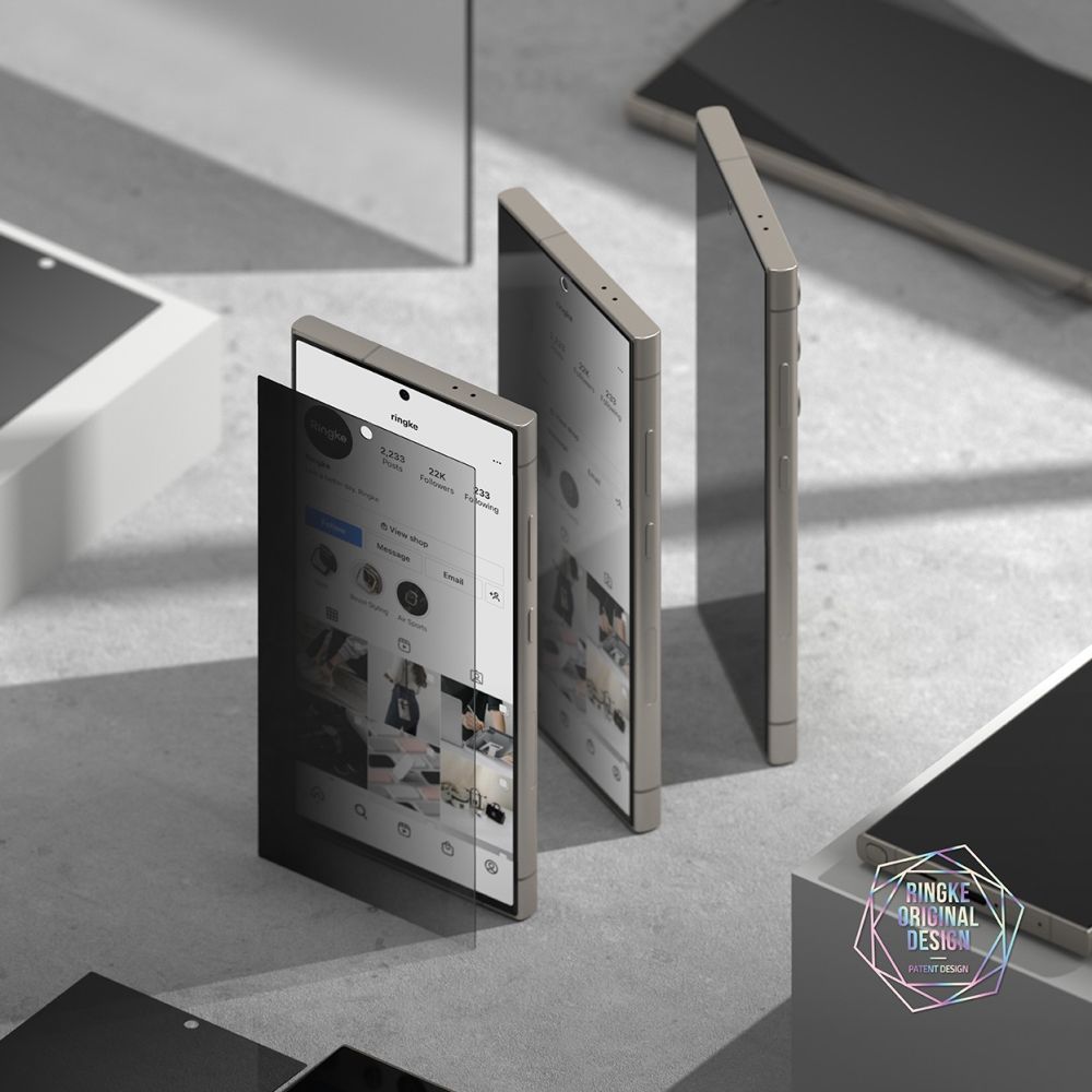 2X GESCHÜTZTES GLAS RINGKE EASY SLIDE 2-PACK GALAXY S24 ULTRA PRIVACY