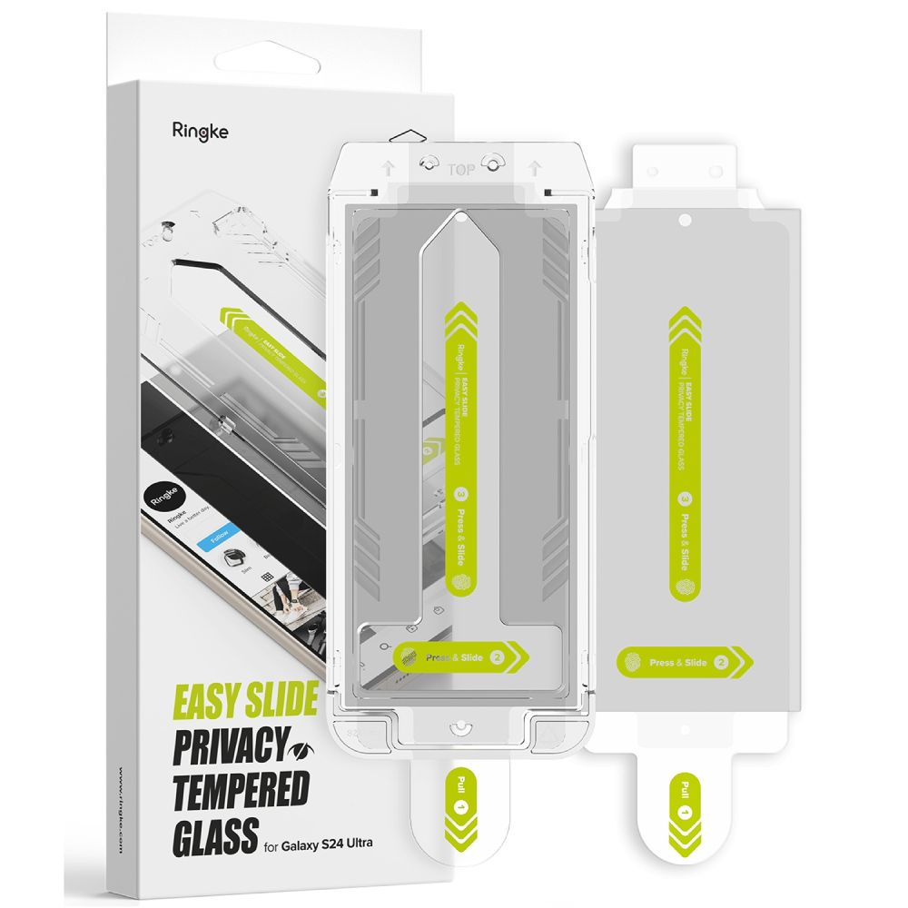 2X GESCHÜTZTES GLAS RINGKE EASY SLIDE 2-PACK GALAXY S24 ULTRA PRIVACY