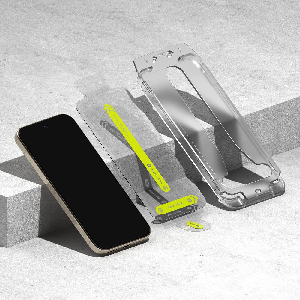 Gehärtetes Glas Ringke Easy Slide 2-Pack Google Pixel 9 / 9 Pro Klar