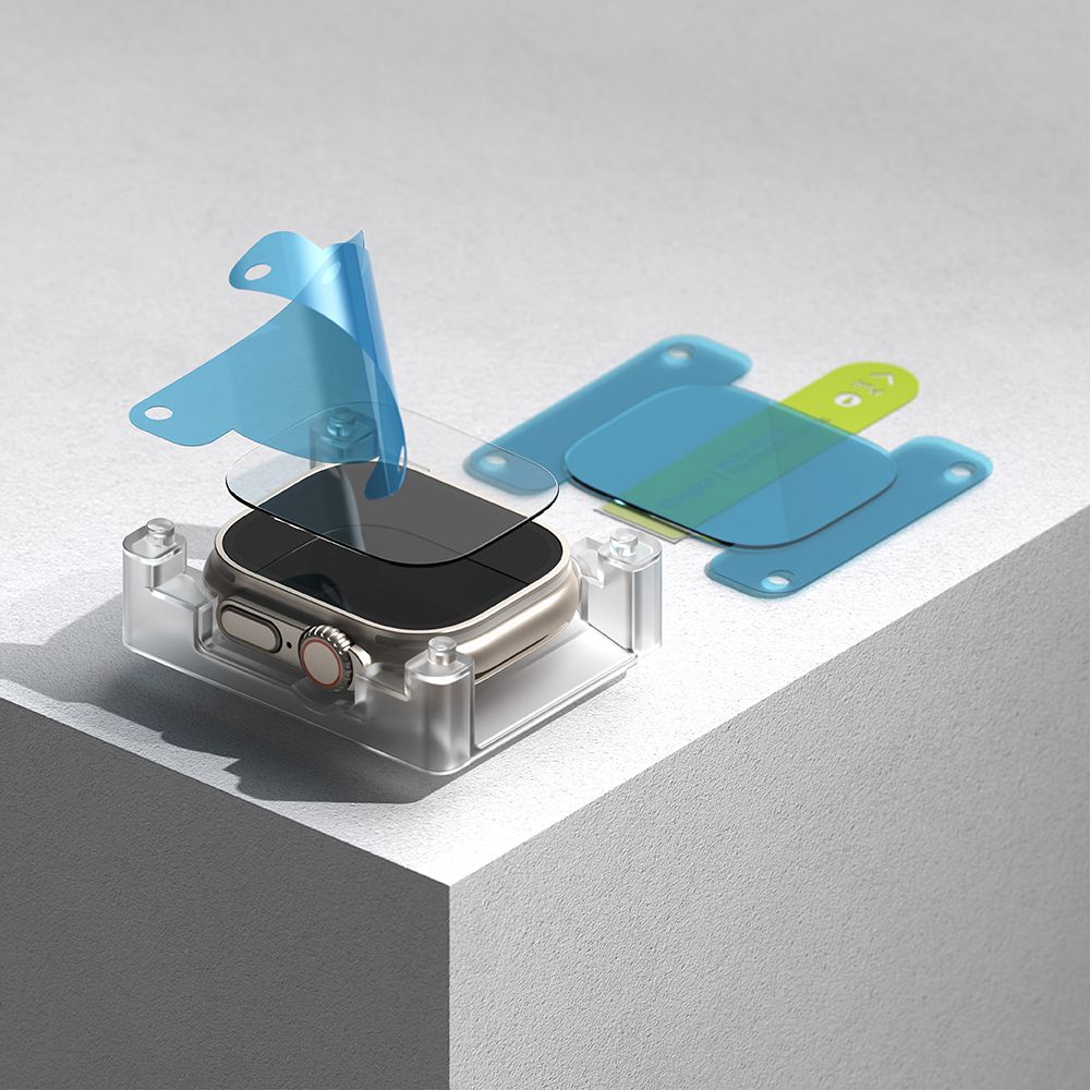 Gehärtetes Glas Ringke Easy Slide Apple Watch Ultra 1 / 2 (49 mm) klar