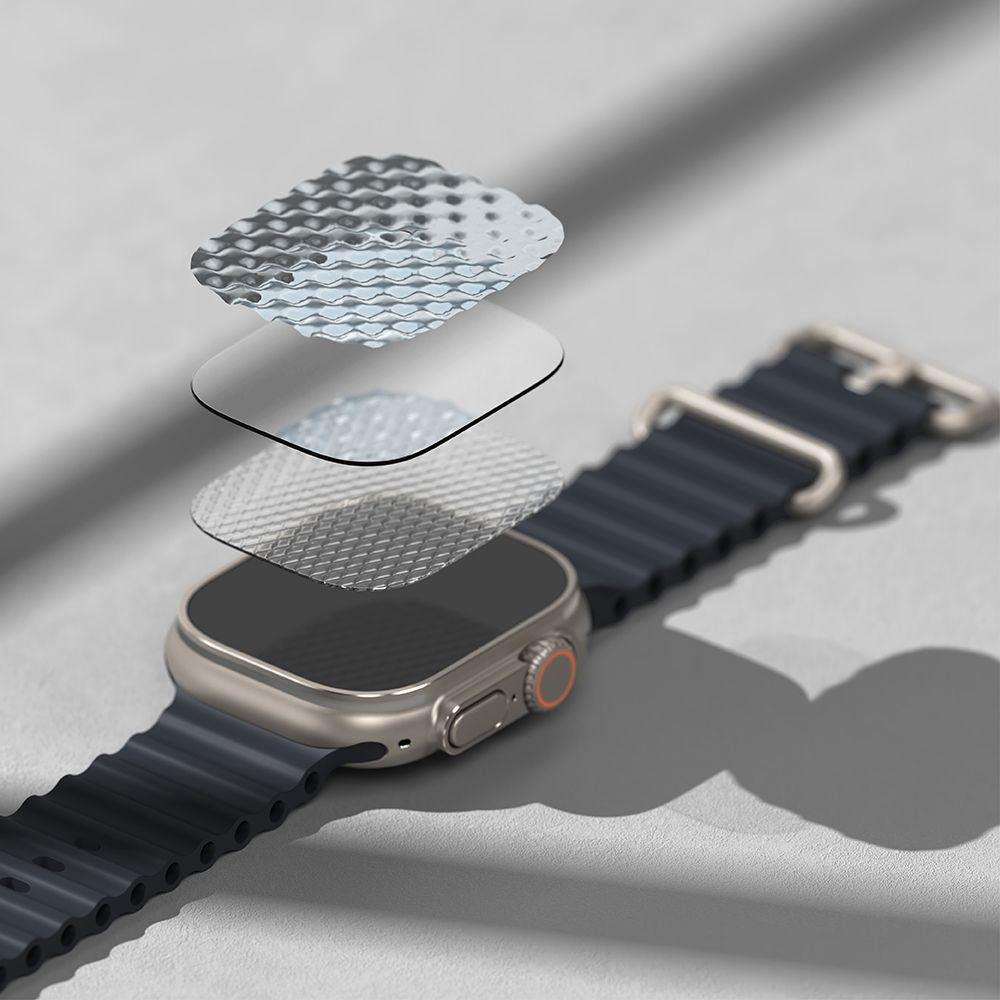 Gehärtetes Glas Ringke Easy Slide Apple Watch Ultra 1 / 2 (49 mm) klar