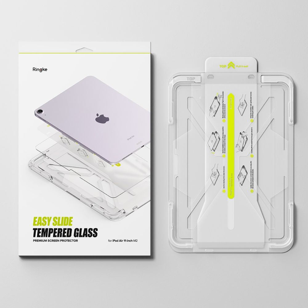 Gehärtetes Glas Ringke Easy Slide iPad Air 11 6 / 2024 Klar