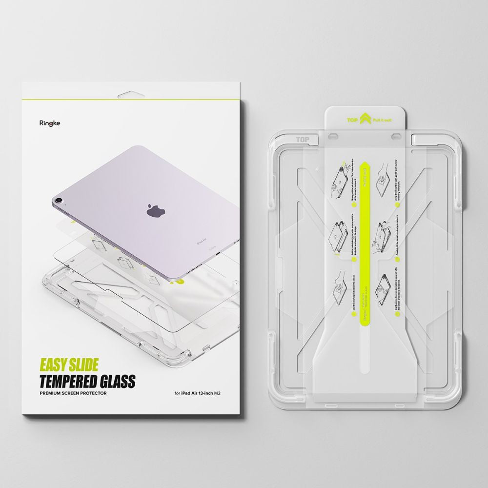Gehärtetes Glas für iPad Air 13 2024 Ringke Easy Slide Clear