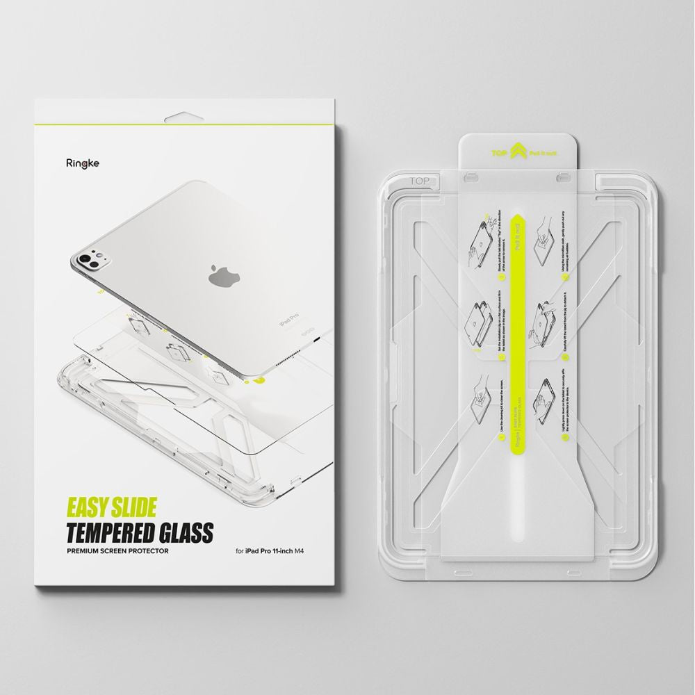 Gehärtetes Glas für iPad Pro 11 5 / 2024 Ringke Easy Slide Clear