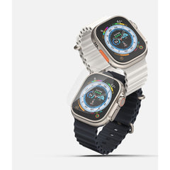 4X HARTGLAS FÜR APPLE WATCH ULTRA 49 MM RINGKE ID FC GLASS 4-PAK CLEAR