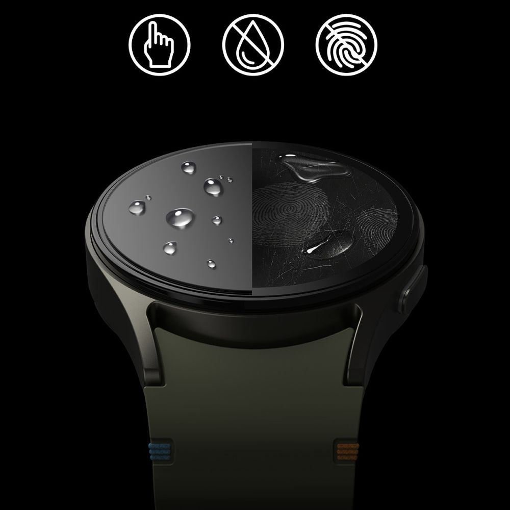 4X HARTGLAS FÜR GALAXY WATCH 4 / 5 / 6 / 7 (44 MM) RINGKE HARTGLAS 4-PAK CLEAR