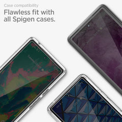 HARTGLAS SPIGEN ALM GLAS.TR 2-PAK GOOGLE PIXEL 8 PRO KLAR