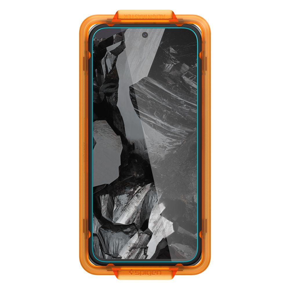 2X GESCHÜTZTES GLAS SPIGEN ALM GLAS.TR 2-PACK GOOGLE PIXEL 8A KLAR