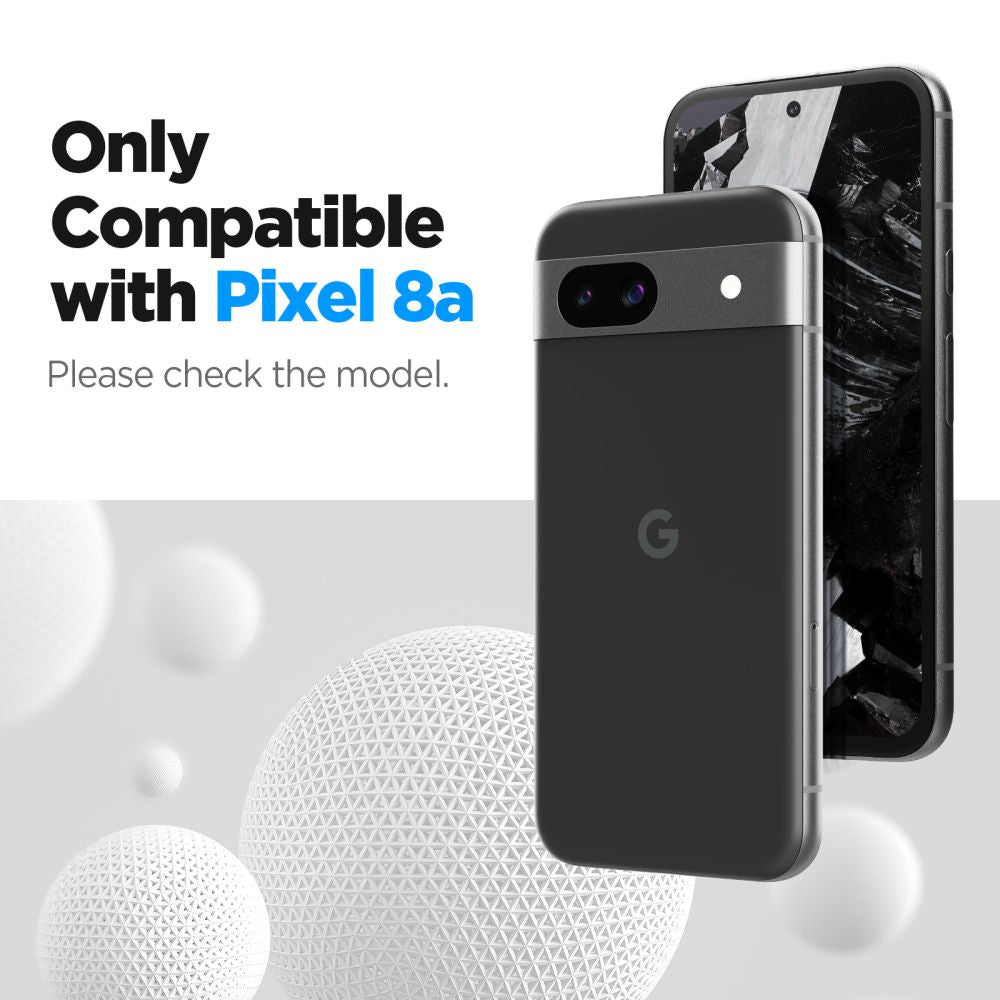 2X GESCHÜTZTES GLAS SPIGEN ALM GLAS.TR 2-PACK GOOGLE PIXEL 8A KLAR