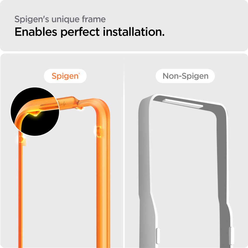 SPIGEN ALM GLASS FC 2-PACK IPHONE 15 PRO MAX SCHWARZ