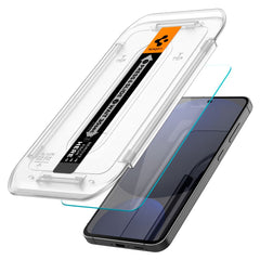 Gehärtetes Glas Spigen Glas.Tr "EZ FIT" 2-Pack Galaxy S24 FE Klar