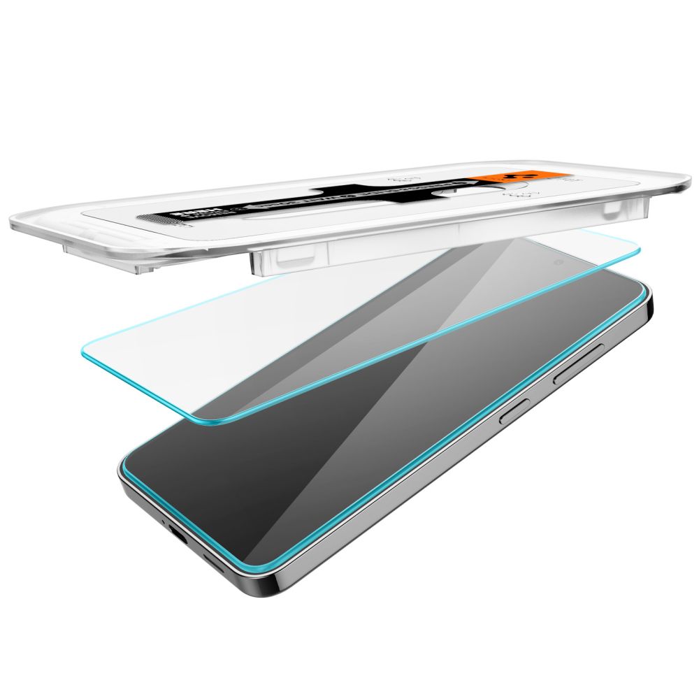 Gehärtetes Glas Spigen Glas.Tr "EZ FIT" 2-PACK GALAXY S24+ PLUS CLEAR