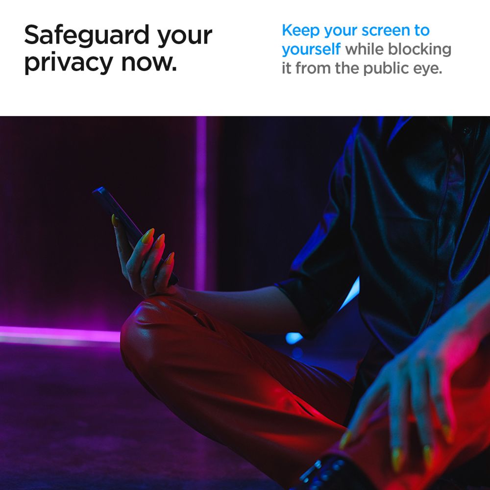 2X GESCHÜTZTES GLAS SPIGEN GLAS.TR "EZ FIT" 2-PAKET GALAXY S24 ULTRA PRIVACY