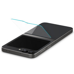 2X GESCHÜTZTES GLAS FÜR SAMSUNG GALAXY Z FLIP 6 SPIGEN GLAS.TR "EZ FIT" 2-PACK KLAR