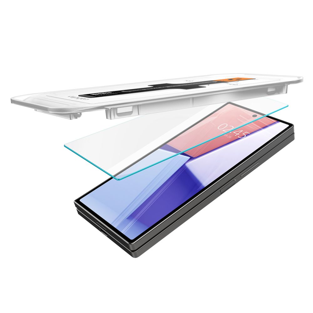 2X GESCHÜTZTES GLAS FÜR SAMSUNG GALAXY Z FOLD 6 SPIGEN GLAS.TR "EZ FIT" 2-PACK KLAR