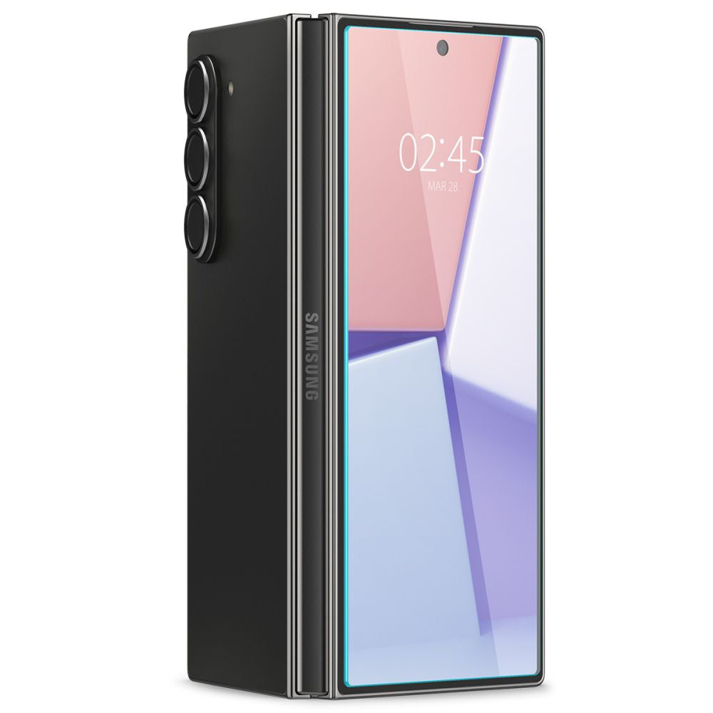 2X GESCHÜTZTES GLAS FÜR SAMSUNG GALAXY Z FOLD 6 SPIGEN GLAS.TR "EZ FIT" 2-PACK KLAR