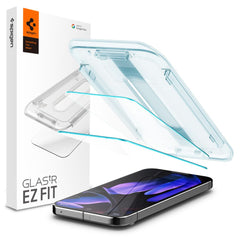 HARTGLAS SPIGEN GLAS.TR "EZ FIT" 2-PACK GOOGLE PIXEL 9 / 9 PRO KLAR
