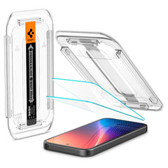 Gehärtetes Glas Spigen Glas.Tr "EZ FIT" 2-Pack Google Pixel 9A Klar