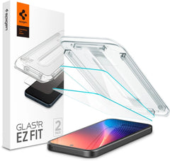 Gehärtetes Glas Spigen Glas.Tr "EZ FIT" 2-Pack Google Pixel 9A Klar