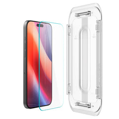SPIGEN GLAS.TR ”EZ FIT” 2-PACK IPHONE 16 PRO MAX KLAR gehärtetes Glas