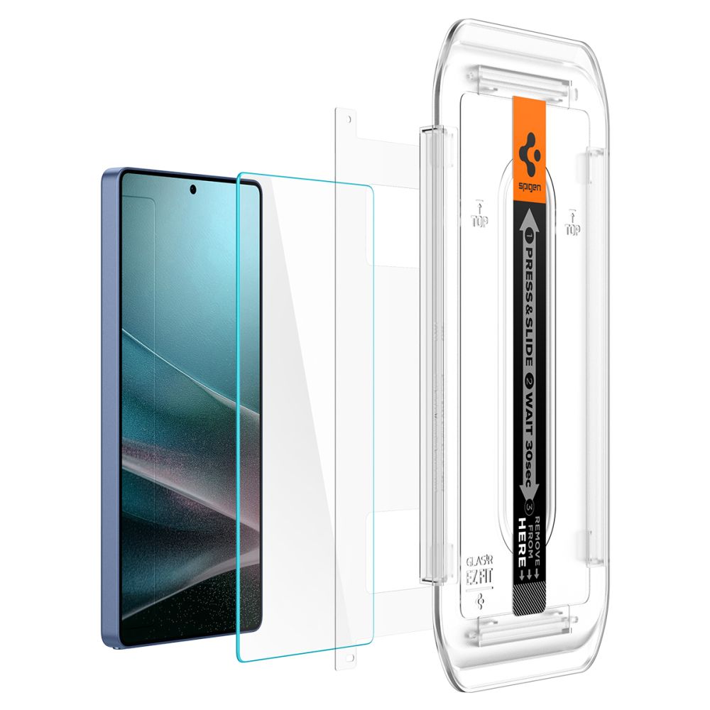 HARTGLAS SPIGEN GLAS.TR "EZ FIT" HD 2-PACK GALAXY S25 ULTRA KLAR