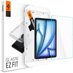 Gehärtetes Glas für iPad Air 11 6 / 2024 Spigen Glas.Tr "EZ FIT" klar