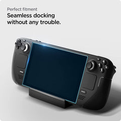 HARTGLAS SPIGEN GLAS.TR "EZ FIT" STEAM DECK / OLED KLAR