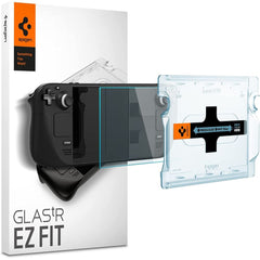 HARTGLAS SPIGEN GLAS.TR "EZ FIT" STEAM DECK / OLED KLAR