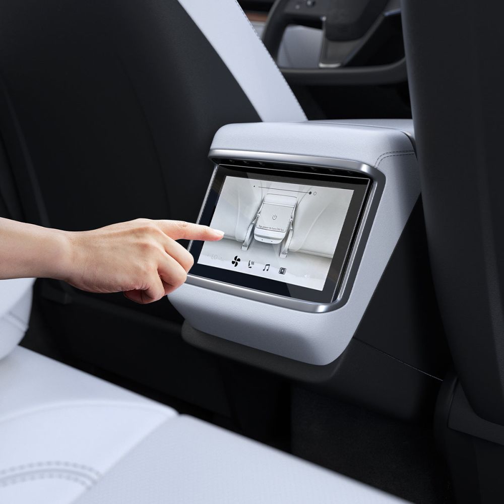 HARTGLAS SPIGEN GLAS.TR SLIM TESLA MODEL X 2022 / MODEL S 2021 SCHWARZ