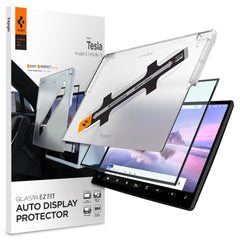 HARTGLAS SPIGEN GLASS FC "EZ FIT" TESLA MODEL X 2022 / MODEL S 2021 SCHWARZ