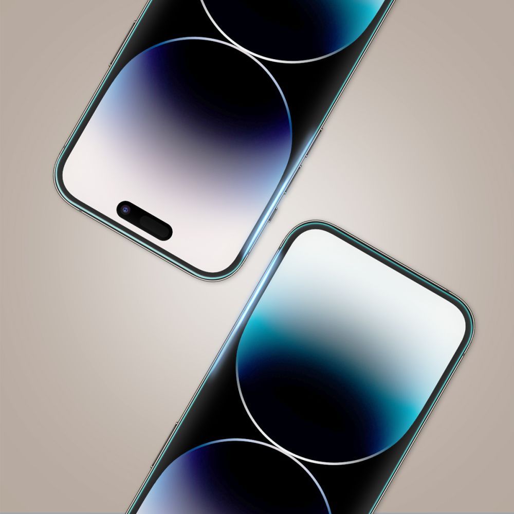 Gehärtetes Glas TECH-PROTECT GLASS FIT+ 2-PACK XIAOMI REDMI NOTE 14 4G / 5G SCHWARZ