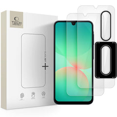 GEBROCHENES GLAS TECH-PROTECT GLASS SET + GALAXY A26 5G KLAR